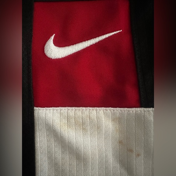 Nike Kids Black and Red Sports Shorts - Picture 3 of 4